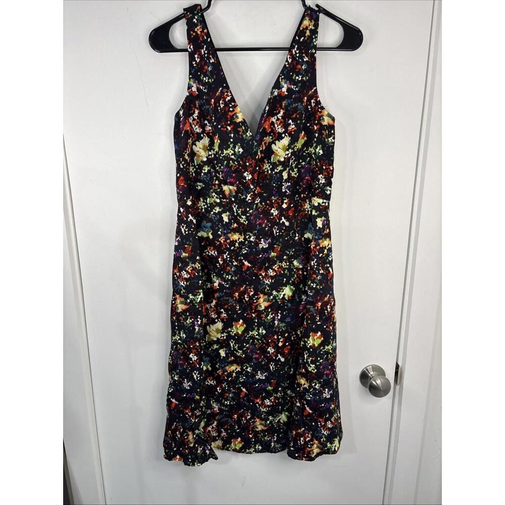 GAP Maternity Sleeveless Dress Back Zipp‎ Colorful Size 0 Pockets New With Tags